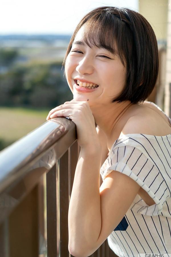   Graphis_藤江史帆《Pele clara》图片写真集，清新短发日系私房，甜美治愈系尤物第2张图片