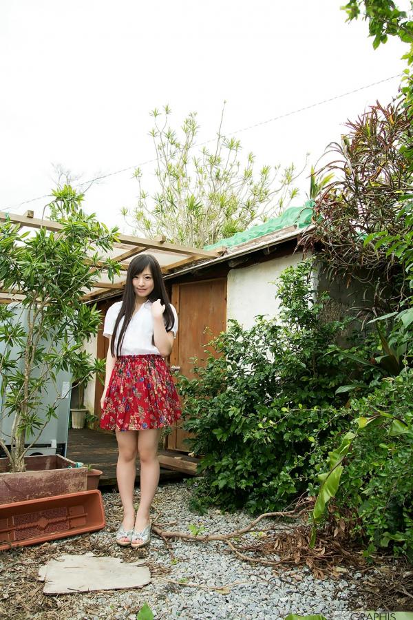    Graphis_桃尻かのん 桃尻华音私房写真：从户外清纯少女到室内黑丝诱惑，极品美臀与迷人曲线[52P]第5张图片