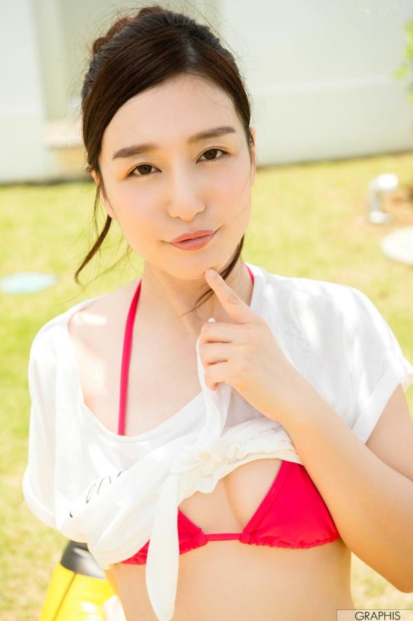    Graphis_Iori Kogawa 古川いおり《IORI》写真集 - 清纯比基尼泳池戏水系列第59张图片