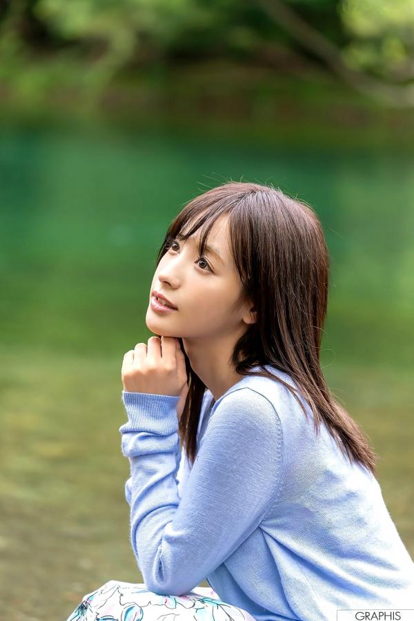    Graphis 桃乃木かな(桃乃木香奈) 写真集《Sign》室内私房与唯美户外旅拍 极致性感身材与清纯治愈系女神写真[55P]第30张图片