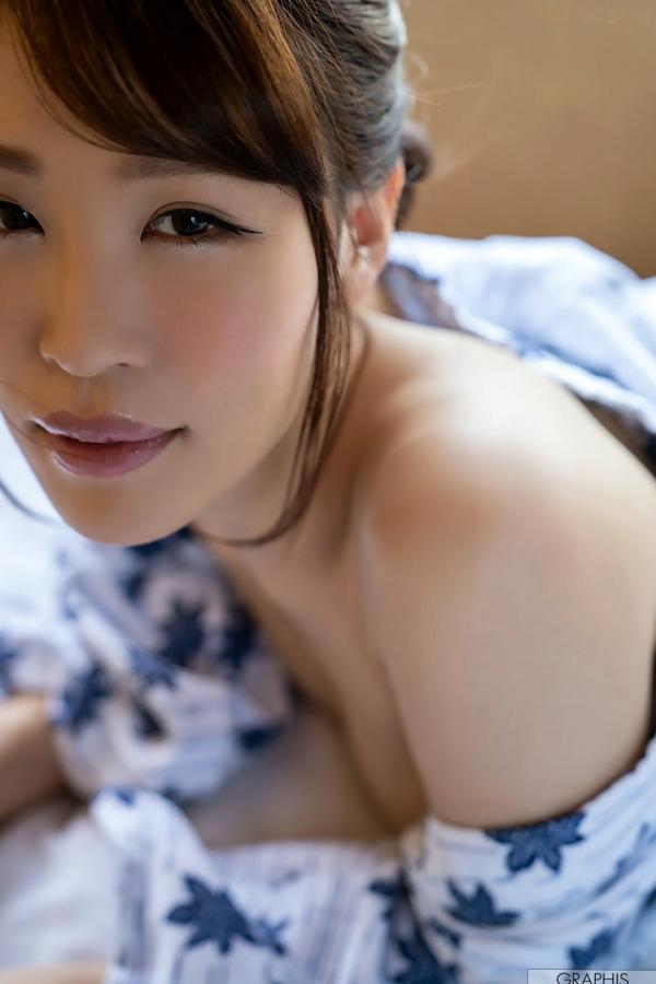   Graphis 凛音桃花《Private Affairs》写真集 - 清纯和服与性感海边度假风情第35张图片