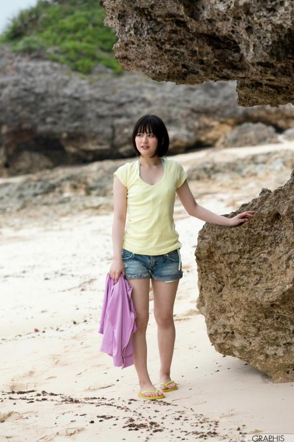    Graphis 长泽绘里奈《Pure》：清纯短发美少女居家私房性感写真集 [41P]第6张图片