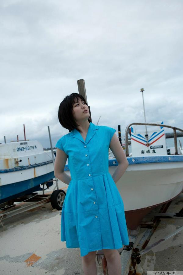    Graphis 长泽绘里奈《Pure》：清纯短发美少女居家私房性感写真集 [41P]第35张图片