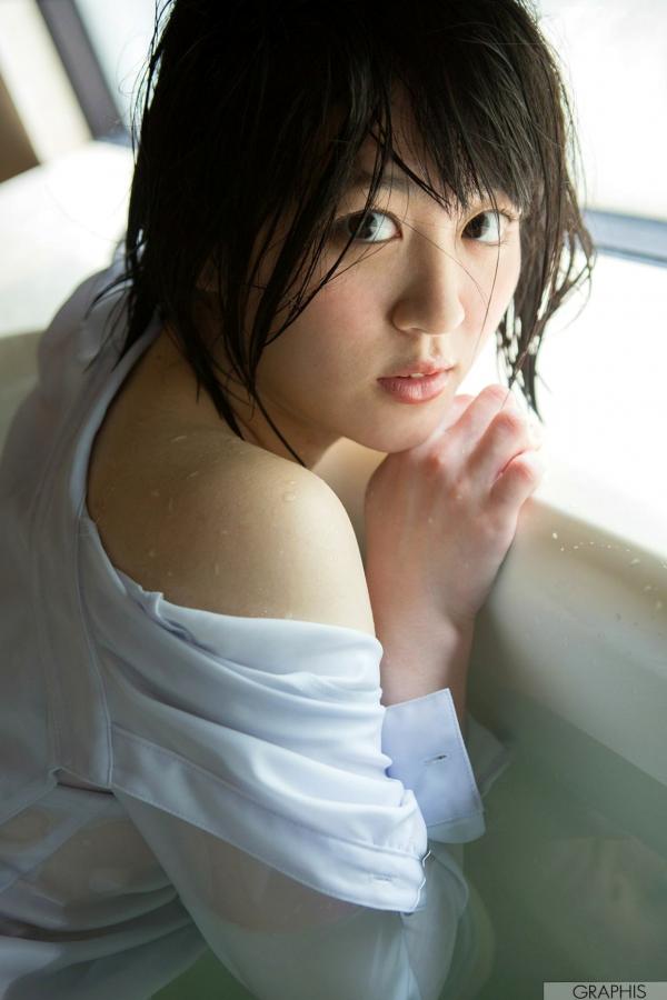    Graphis 长泽绘里奈《Pure》：清纯短发美少女居家私房性感写真集 [41P]第40张图片