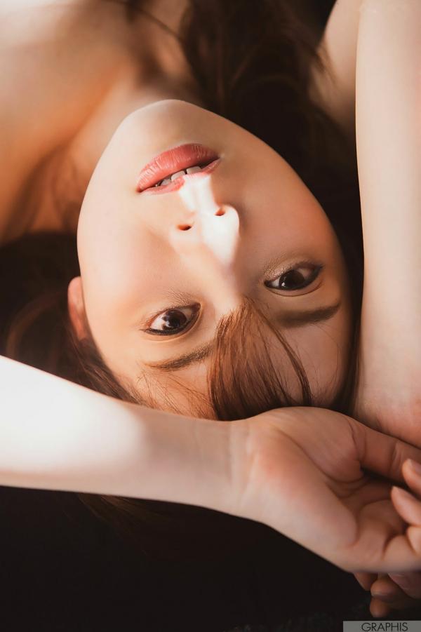    Graphis_岬ななみ Nanami Misaki 黑色蕾丝透视装诱惑写真，优雅精致气质女神私房照第17张图片
