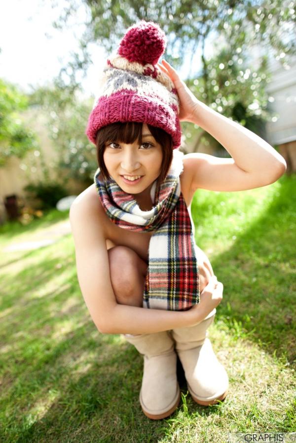    Graphis_君野步美(Ayumi Kimino) - 清纯甜美户外暖冬针织风格写真集[54P]第46张图片