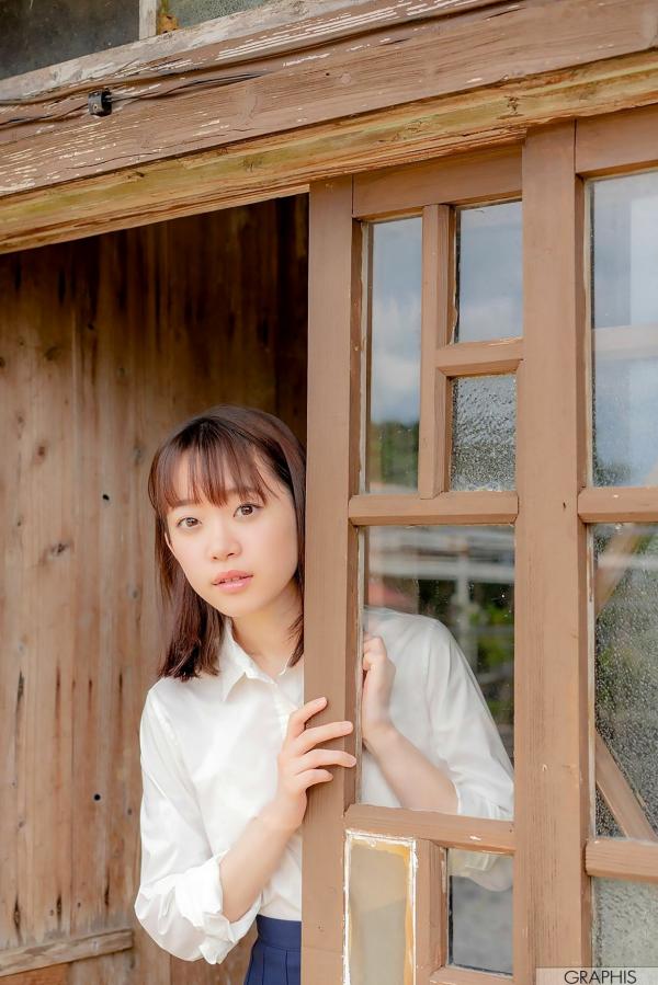    Graphis写真集：架乃ゆら《Sweet Memories》清纯校园风校服私房照，优雅灵动日系写真第11张图片