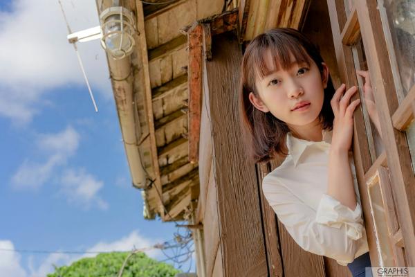    Graphis写真集：架乃ゆら《Sweet Memories》清纯校园风校服私房照，优雅灵动日系写真第12张图片