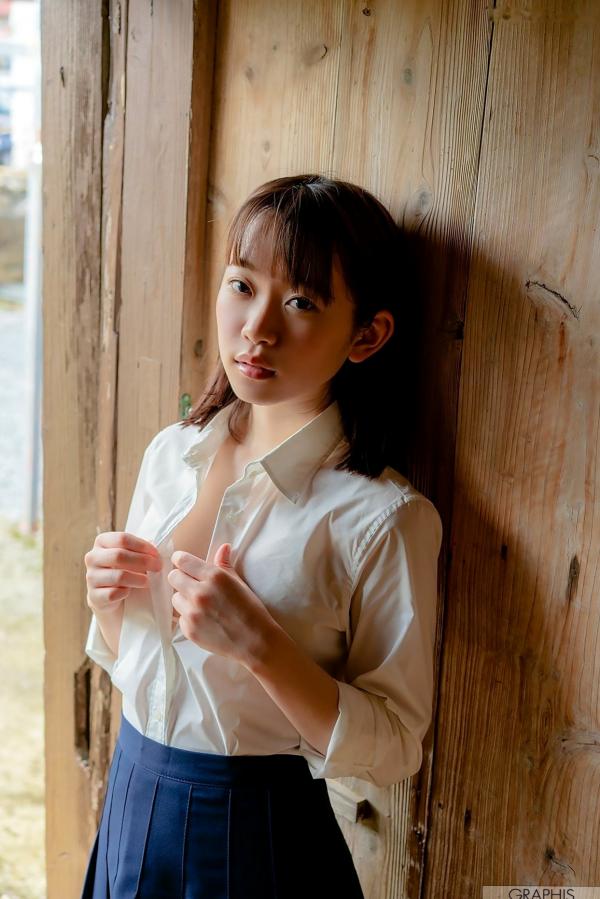    Graphis写真集：架乃ゆら《Sweet Memories》清纯校园风校服私房照，优雅灵动日系写真第16张图片