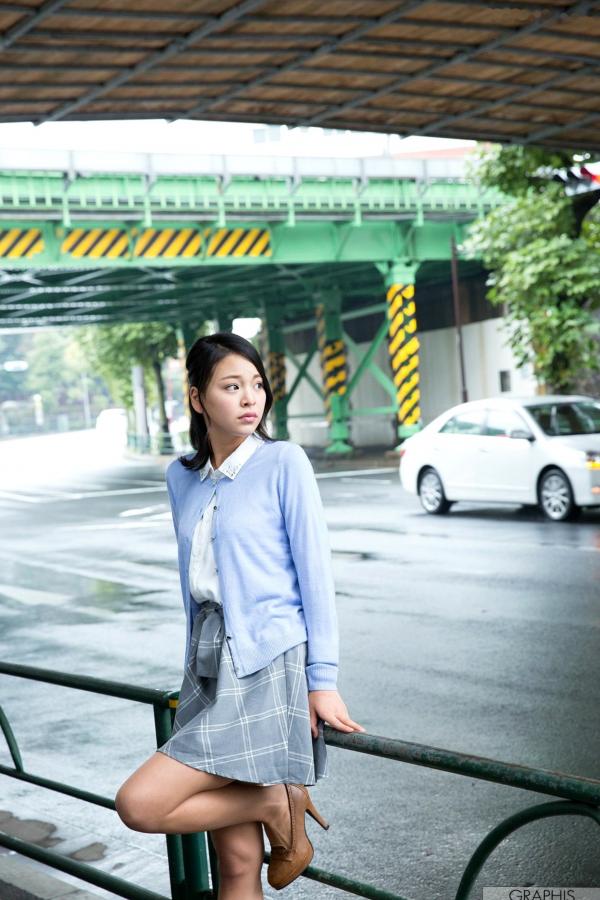    Graphis_Manaka Minami 南真菜果清纯学生妹制服诱惑街拍与居家私房摄影写真集[42P]第20张图片
