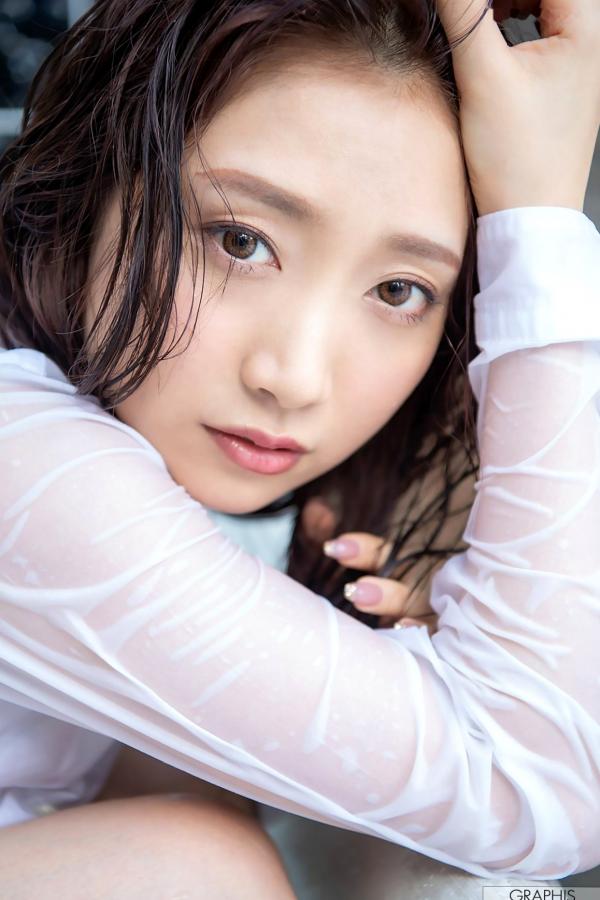    Graphis NO.463 加美杏奈《Angel Smile》精选写真集，清纯校服装扮与湿身诱惑，元气少女甜美风第50张图片
