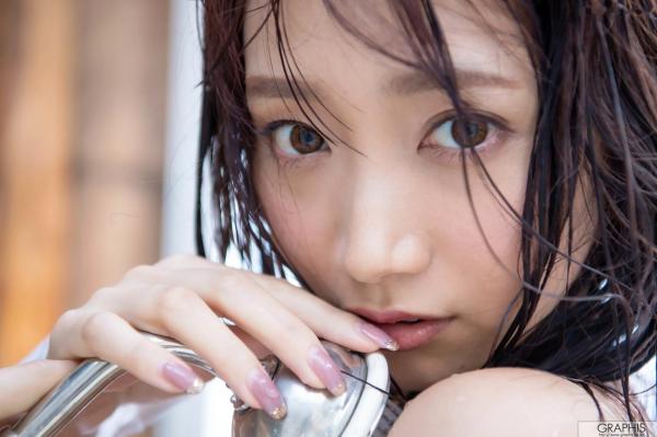    Graphis NO.463 加美杏奈《Angel Smile》精选写真集，清纯校服装扮与湿身诱惑，元气少女甜美风第54张图片