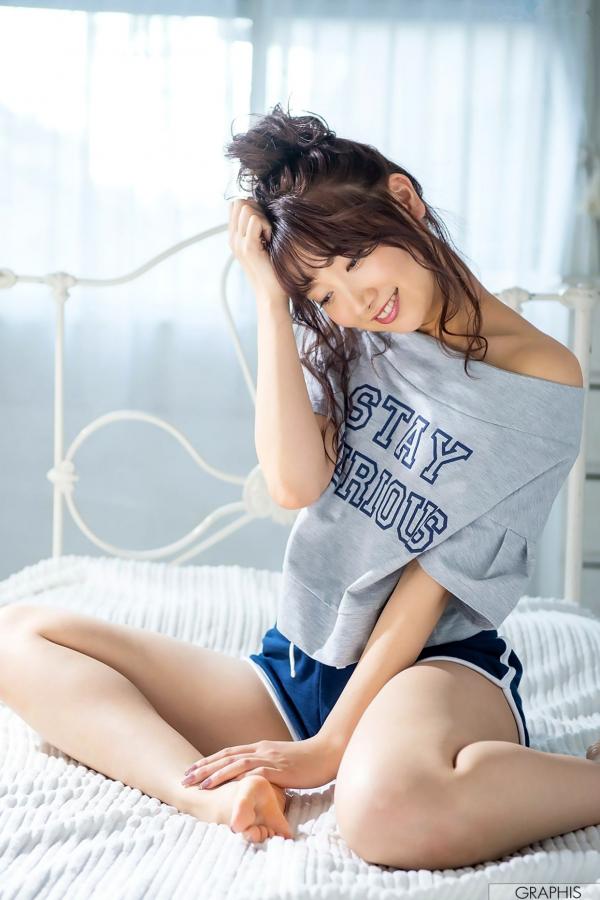    Graphis NO.463 加美杏奈《Angel Smile》精选写真集，清纯校服装扮与湿身诱惑，元气少女甜美风第55张图片