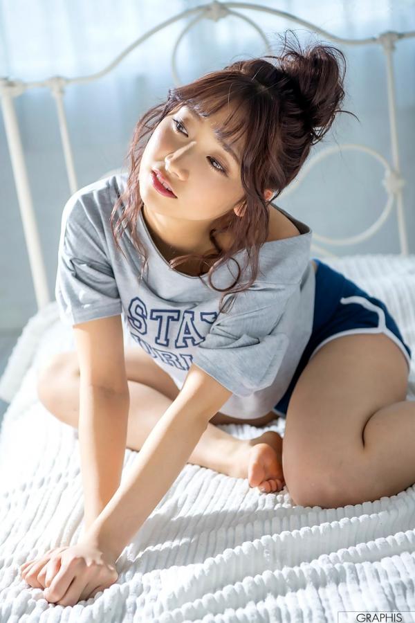    Graphis NO.463 加美杏奈《Angel Smile》精选写真集，清纯校服装扮与湿身诱惑，元气少女甜美风第56张图片
