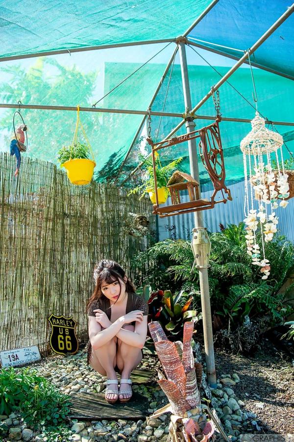    Graphis Special 桜羽のどか (樱羽乃多香) 居家室外双重风情写真集，清纯少女清新私房与户外工作服系列第63张图片