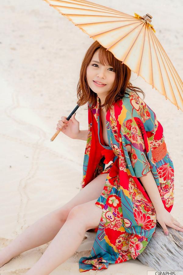    Graphis 伊藤舞雪《Mystery》系列：和服私房写照与户外优雅写真，尽显迷人气质与诱惑美感第2张图片