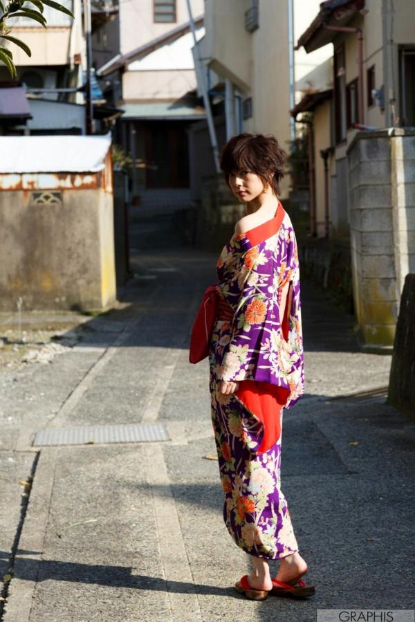    Graphis写真集：卯水咲流与森山綾乃《Oriental Beauty》私房短发女神冷艳写真，尽显妩媚优雅高级感第40张图片