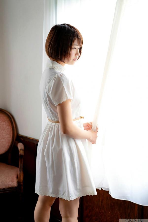    Graphis 唯井真寻 Mahiro Tadai 清纯短发美少女户外清新私房写真第39张图片