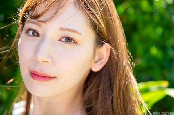    Graphis明里つむぎ唯美户外写真，清纯甜美与性感迷人气质，高清女神福利套图第2张图片