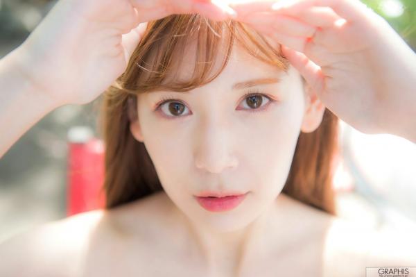    Graphis明里つむぎ唯美户外写真，清纯甜美与性感迷人气质，高清女神福利套图第4张图片
