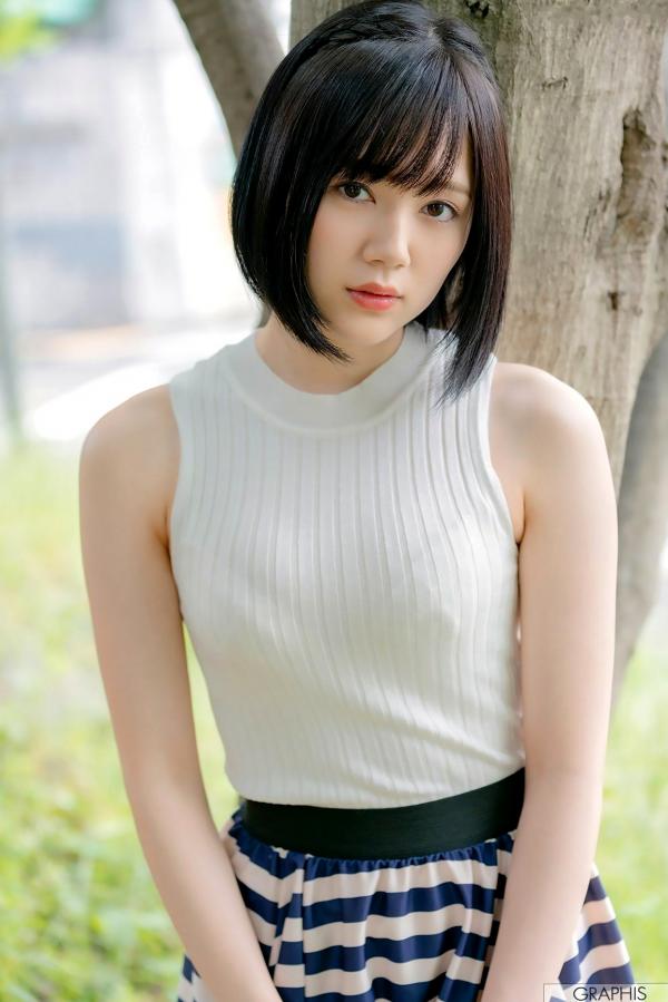    Graphis_凉森玲梦（Remu Suzumori）初脱娘No.165私房写真，极致性感大尺度诱惑拍摄第2张图片