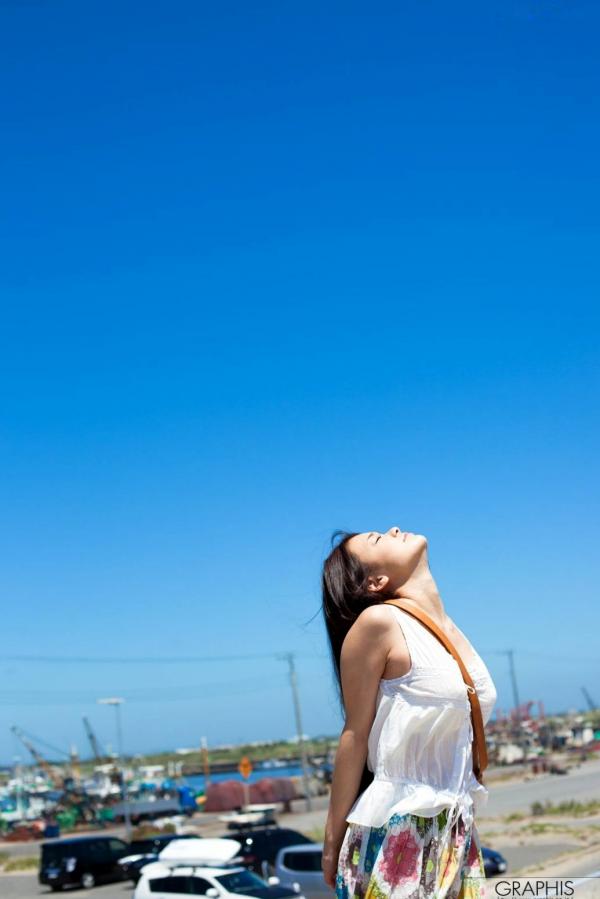    Graphis_Kana Tsuruta 鹤田かな/鹤田香奈 海边度假清新写真，阳光比基尼与夏日海滩街拍第6张图片