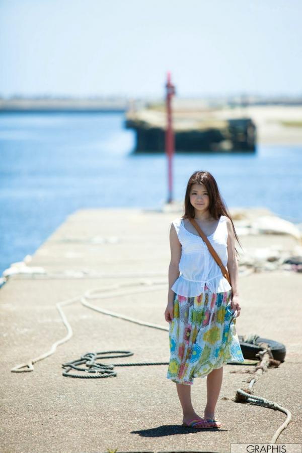    Graphis_Kana Tsuruta 鹤田かな/鹤田香奈 海边度假清新写真，阳光比基尼与夏日海滩街拍第17张图片
