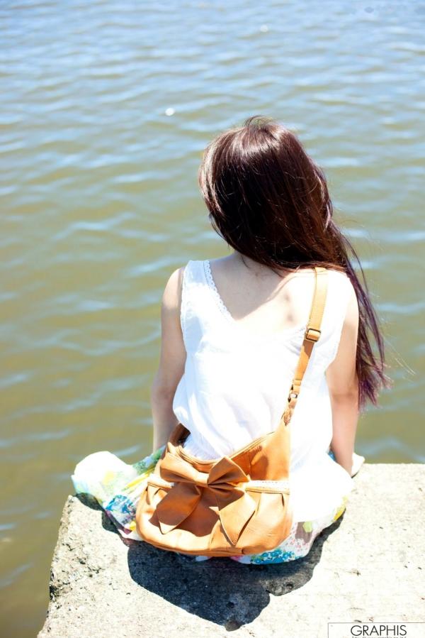    Graphis_Kana Tsuruta 鹤田かな/鹤田香奈 海边度假清新写真，阳光比基尼与夏日海滩街拍第18张图片