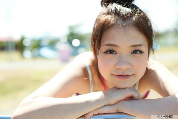    Graphis_Kana Tsuruta 鹤田かな/鹤田香奈 海边度假清新写真，阳光比基尼与夏日海滩街拍第50张图片