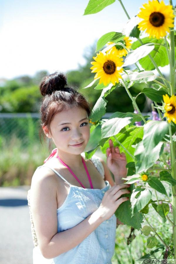    Graphis_Kana Tsuruta 鹤田かな/鹤田香奈 海边度假清新写真，阳光比基尼与夏日海滩街拍第69张图片