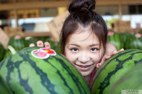    Graphis_Kana Tsuruta 鹤田かな/鹤田香奈 海边度假清新写真，阳光比基尼与夏日海滩街拍第88张图片