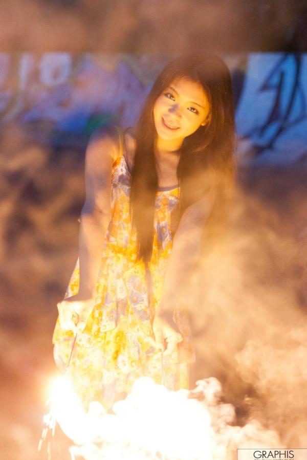   Graphis_Kana Tsuruta 鹤田かな/鹤田香奈 海边度假清新写真，阳光比基尼与夏日海滩街拍第104张图片