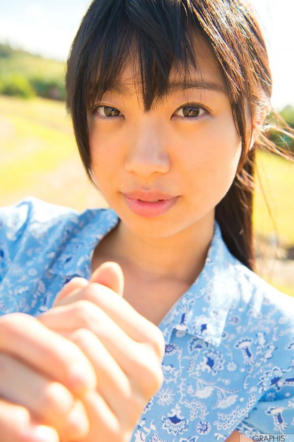    Graphis_桐谷まつり/桐谷茉莉『Soleil』户外写真，白衬衫甜美诱惑与自然清新唯美大片第6张图片