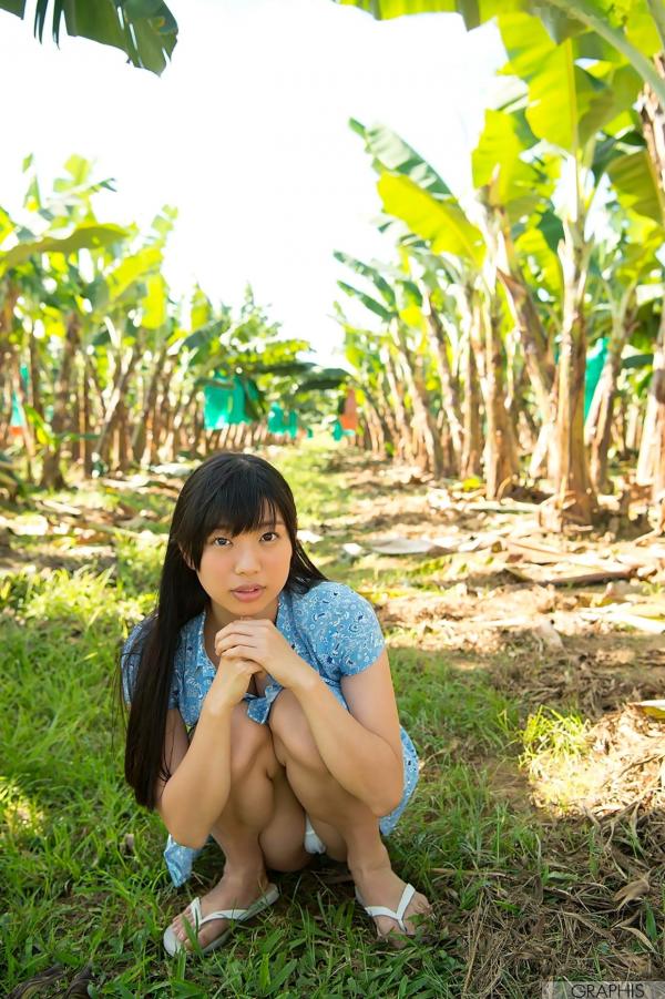    Graphis_桐谷まつり/桐谷茉莉『Soleil』户外写真，白衬衫甜美诱惑与自然清新唯美大片第9张图片
