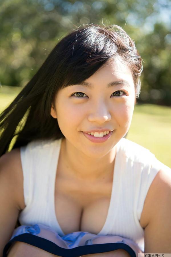    Graphis_桐谷まつり/桐谷茉莉『Soleil』户外写真，白衬衫甜美诱惑与自然清新唯美大片第26张图片