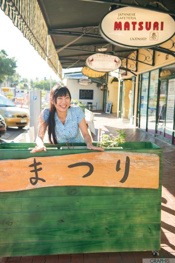    Graphis_桐谷まつり/桐谷茉莉『Soleil』户外写真，白衬衫甜美诱惑与自然清新唯美大片第57张图片