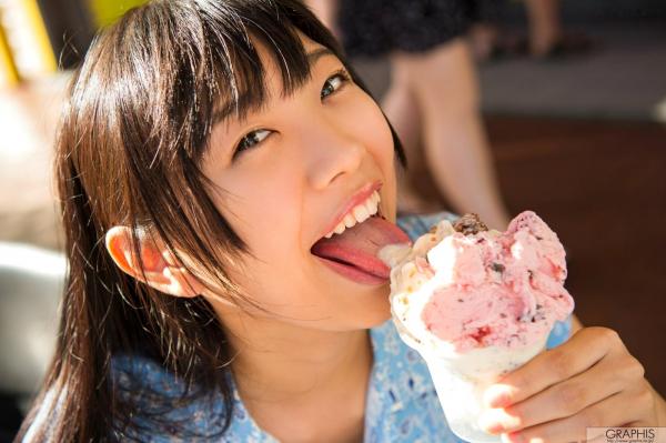    Graphis_桐谷まつり/桐谷茉莉『Soleil』户外写真，白衬衫甜美诱惑与自然清新唯美大片第62张图片