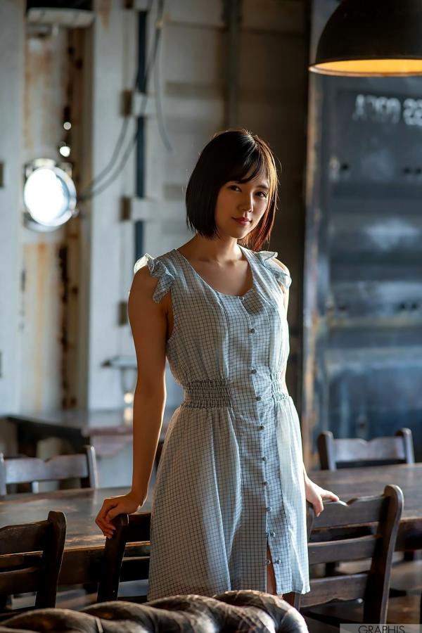    Graphis凉森れむ写真《Transparent Body》，短发女神海滩私房诱惑，清纯身材尽显第24张图片