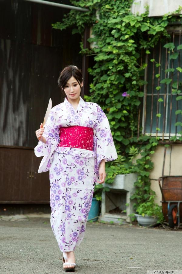    Graphis 今永纱奈《White Camellia》写真集：和服诱惑与性感内衣私房美图第1张图片