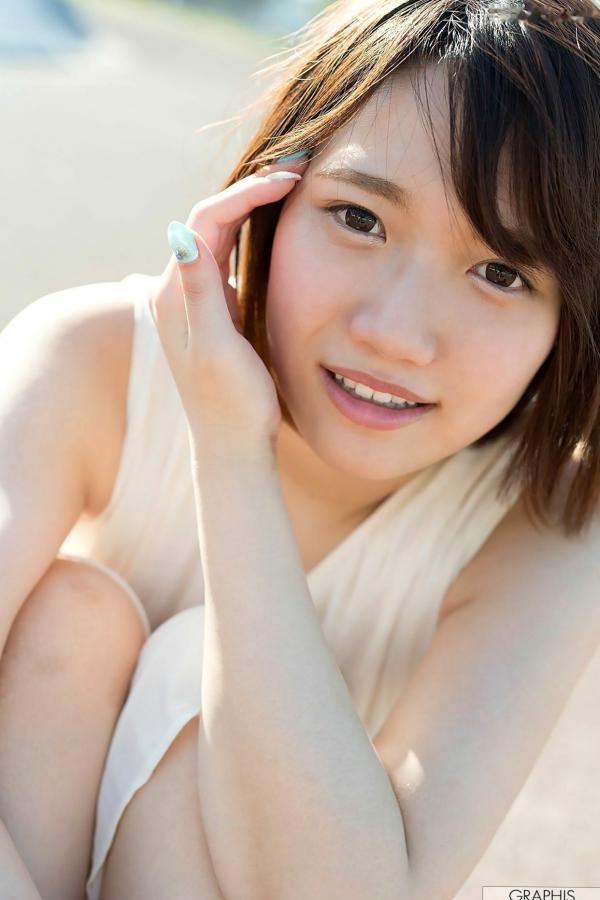   Graphis_菊川みつ葉 Mitsuha Kikukawa 私房写真清纯短发户外生活照第8张图片