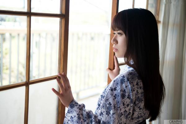    Graphis写真精选：初美铃《Look at me!》日系浴衣居家风与性感内衣写真集 [62P]第18张图片
