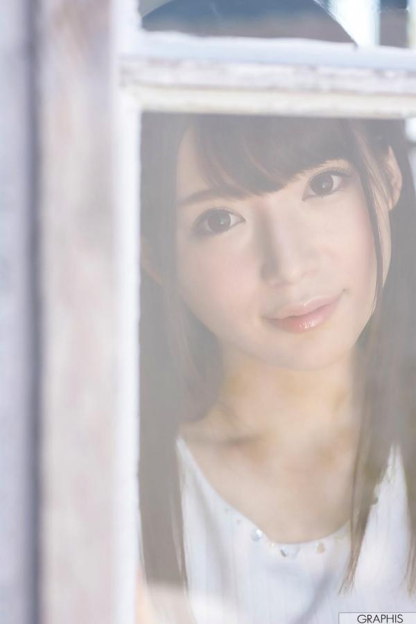   Graphis_桜羽のどか《Olhos Claros》精选写真：清纯童颜展现灵动之美，极致室内私房诱惑视角第4张图片