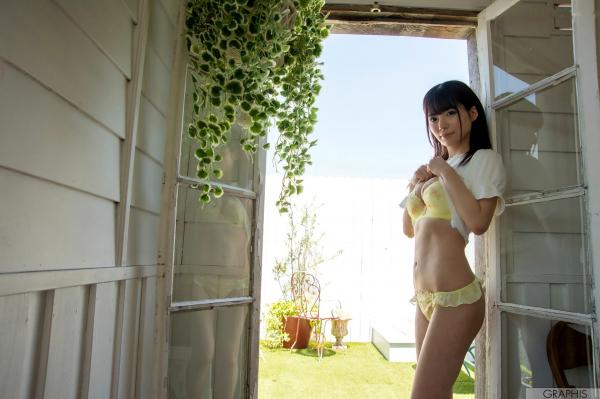    Graphis_桜羽のどか《Olhos Claros》精选写真：清纯童颜展现灵动之美，极致室内私房诱惑视角第7张图片