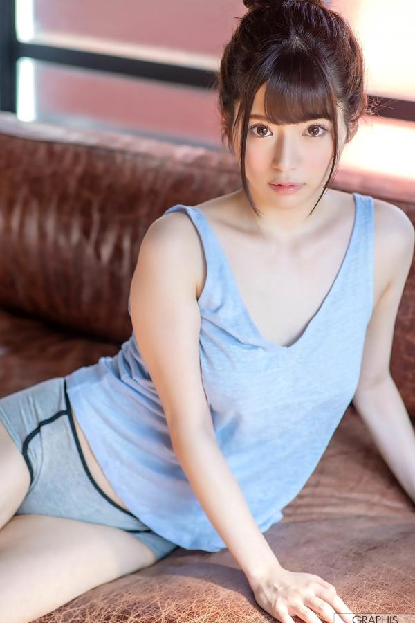    Graphis_桜羽のどか《Olhos Claros》精选写真：清纯童颜展现灵动之美，极致室内私房诱惑视角第29张图片