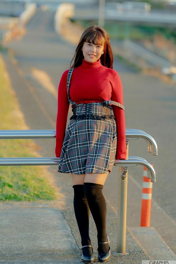    Graphis夕美しおんShion Yumi清纯校服私房写真集，甜美童颜女神演绎极致诱惑第11张图片
