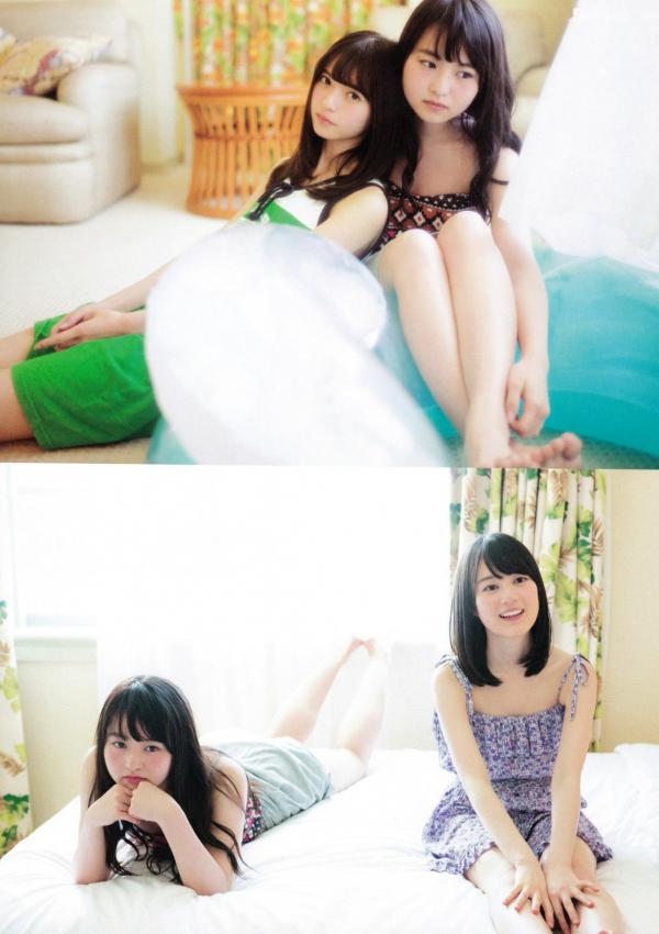    PB写真集_乃木坂46《极品正统清纯少女组合》日本偶像团体海滩泳装户外嬉水纯美写真集[118P]第25张图片
