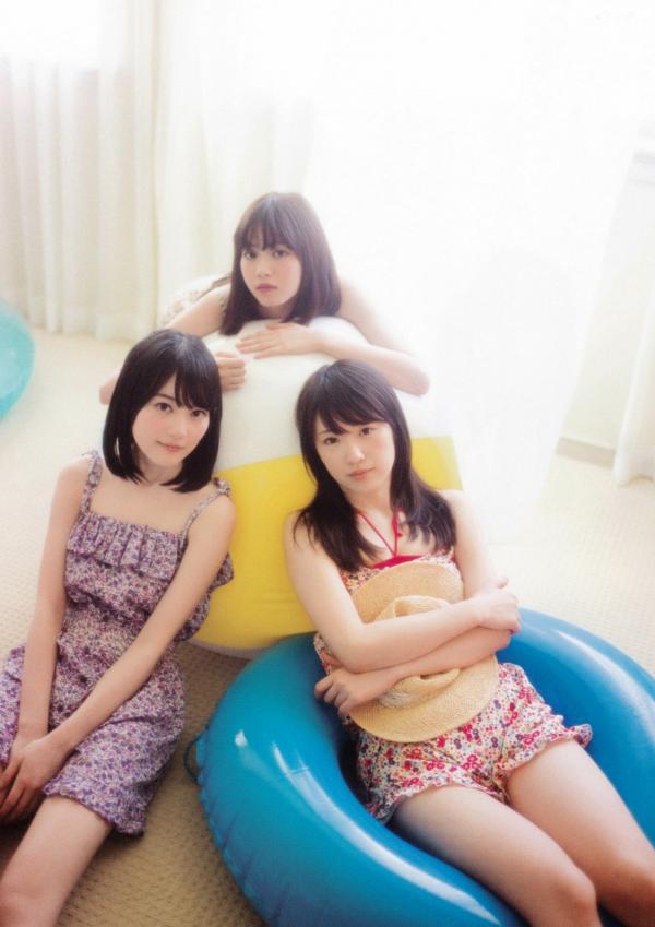    PB写真集_乃木坂46《极品正统清纯少女组合》日本偶像团体海滩泳装户外嬉水纯美写真集[118P]第26张图片
