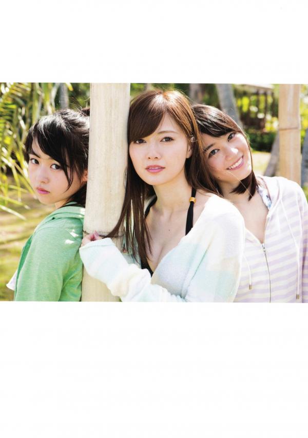    PB写真集_乃木坂46《极品正统清纯少女组合》日本偶像团体海滩泳装户外嬉水纯美写真集[118P]第34张图片