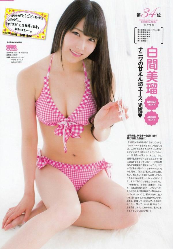    PB写真集 AKB48总选举：2015水着惊喜发布，多位人气偶像清纯比基尼风格合集第112张图片