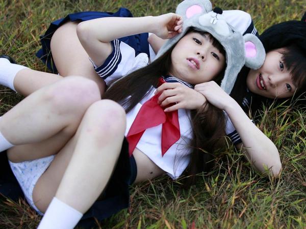   PB写真集_山本麻里菜、山本有沙《少女日记》日系清纯校服体操服少女，青春活力运动系私房写真第35张图片
